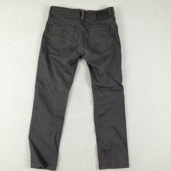 Mavi Jeans Mens30X29 Black Faded Jake Slim Straight Lightweight Denim Stretch - Picture 4 of 11